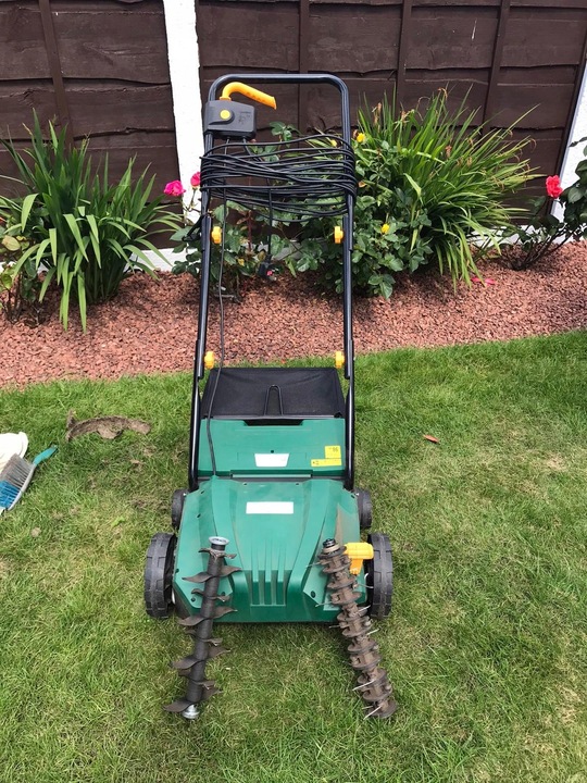 WERTYKULATOR AERATOR ELEKTRYCZNY 3W1 MOCNY +GRATIS