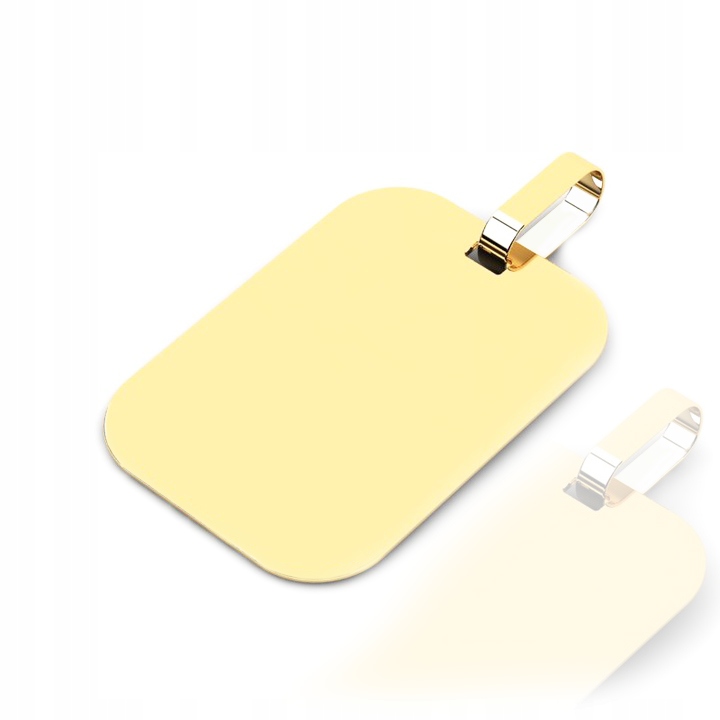 ZŁOTA ZAWIESZKA BLASZKA NIEŚMIERTELNIK 585