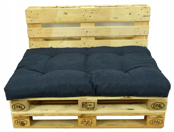 PODUSZKA NA PALETĘ MEBLE Z PALET SIEDZISKO 120x80