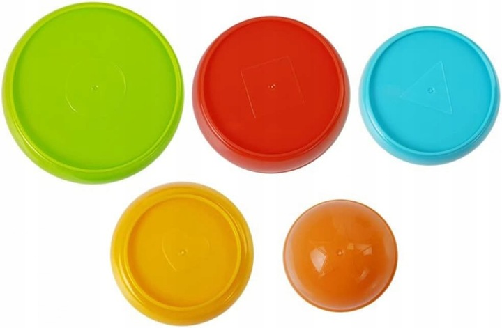 Gryzak Woopie plastik wielokolorowy