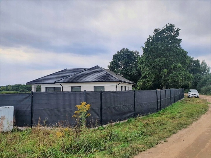 SIATKA CIENIUJĄCA 95% OSŁONA 1,5x25m ANTRACYT MASKUJĄCA NA OGRODZENIE PŁOT