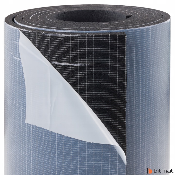 MATA WYGŁUSZAJĄCA WODOODPORNA SAMOPRZYLEPNA 13mm izolacja cieplna na rury