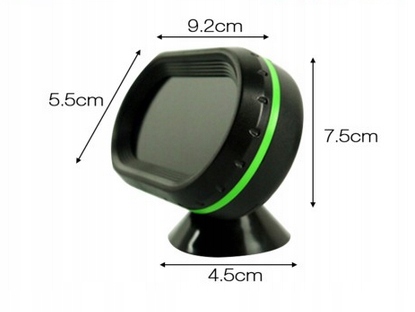 Termometr samochodowy stacja pogody 12V - woltomierz- zielony / czerwony CE