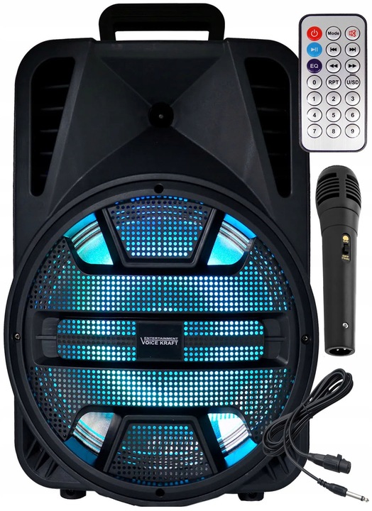 MOCNA KOLUMNA ESTRADOWA KARAOKE 1000W BLUETOOTH