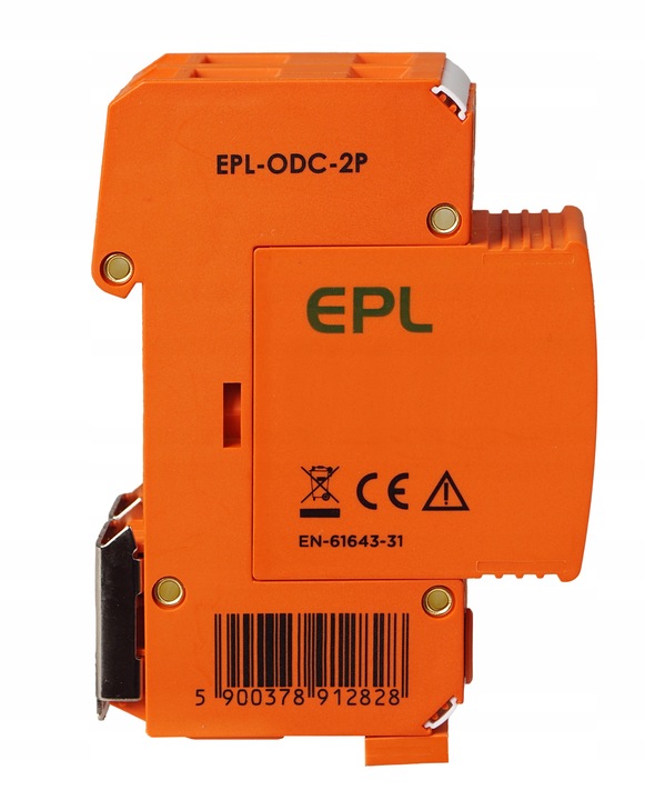 OGRANICZNIK OCHRONNIK PRZEPIĘĆ PRZEPIĘCIOWY FOTOWOLTAIKA 1000V DC 2P T2