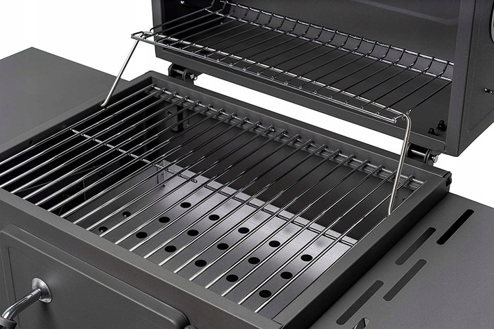 Grill Węglowy Activa Mastercook Angular Smart Ruszt Chromowany 42 x 31,3 cm