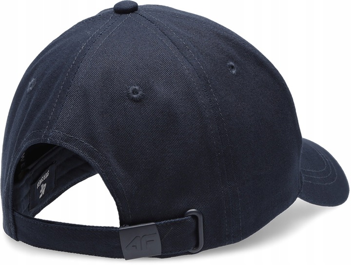 4F ŚLICZNA CZAPKA Z DASZKIEM CAU005 20S - GRANATOWA bejsbolówka