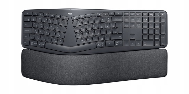 Bezprzewodowa klawiatura dzielona Logitech ERGO K860 Unyfing / Bluetooth