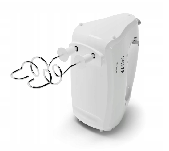 MIKSER RĘCZNY BLENDER 451.5 BIAŁY! SMAPP POLSKI!