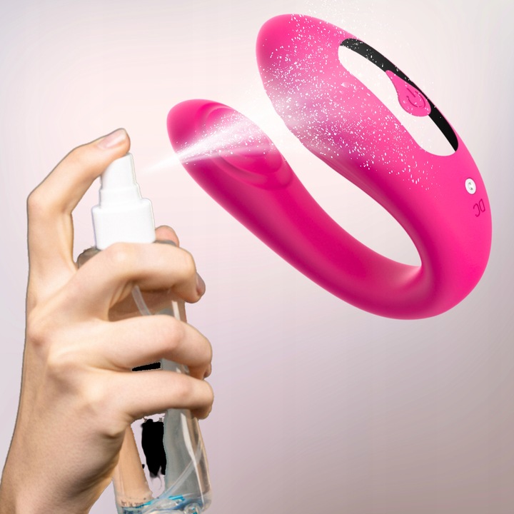 WIBRATOR DLA PAR masażer punktu G łechtaczki i penisa prezent NA WALENTYNKI