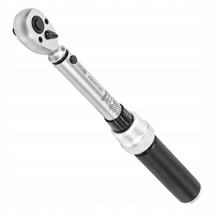 KLUCZ DYNAMOMETRYCZNY Z BLOKADĄ ETUI CERTYFIKAT KALIBRACJI 1-25NM 1/4'' JCB