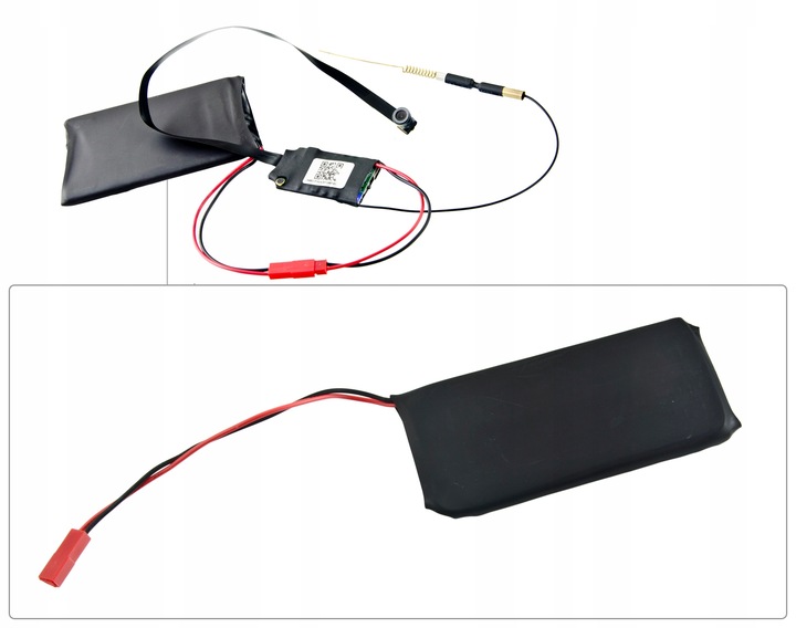 UKRYTA MINI MAŁA KAMERA IP WiFi DETEKCJA FULL HD SZPIEGOWSKA ANDROID IOS