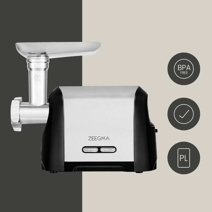 Maszynka do mielenia mięsa ZEEGMA szatkownica nadziewarka kiełbasy 3 sita