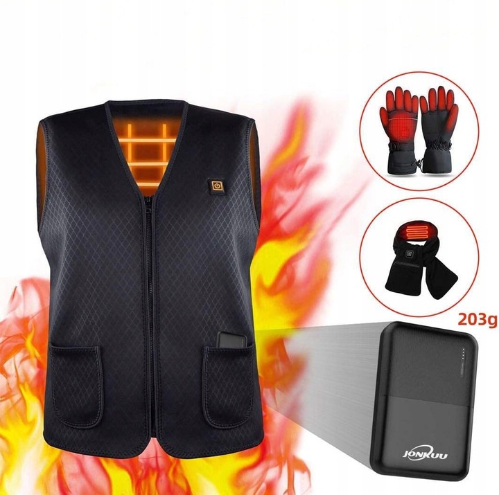 MINI POWERBANK PRZENOŚNA ŁADOWARKA 10000 mAh 2×USB/Micro USB/USB-C POWER