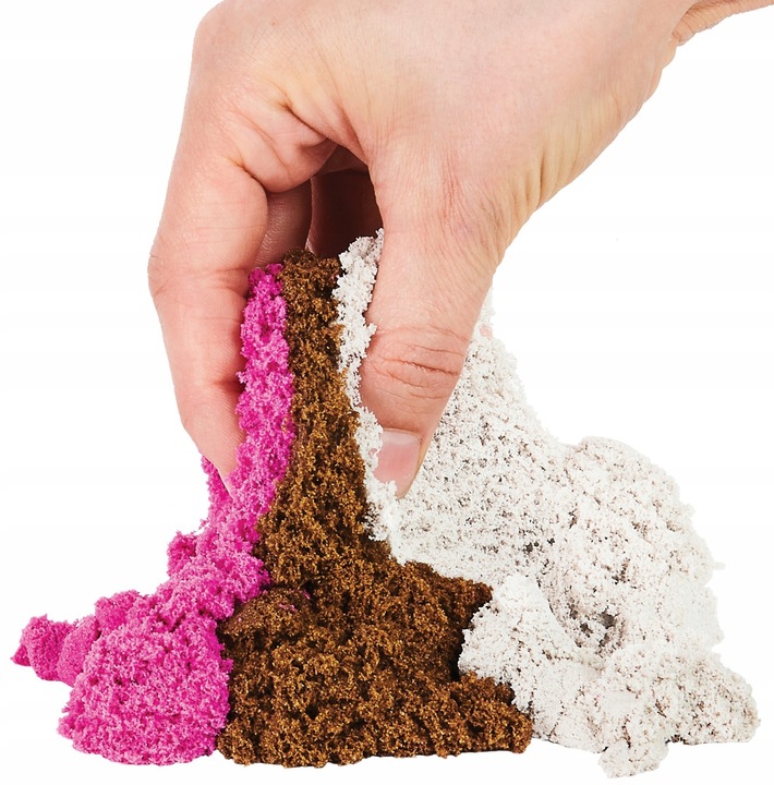 KINETIC SAND LODOWE PRZYSMAKI LODZIARNIA PACHNĄCY 3 KOLORY ZAPACHOWE
