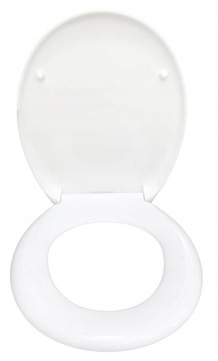 Deska sedesowa wolnoopadająca WC twardy duroplast uniwersalna wypinana kołk