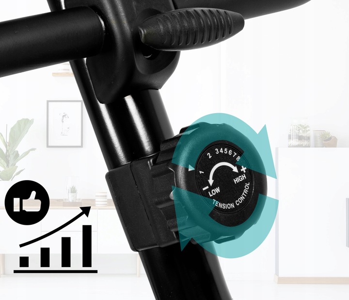 ROWER stacjonarny magnetyczny ZAX rowerek TRENINGOWY do ćwiczeń SAPPHIRE