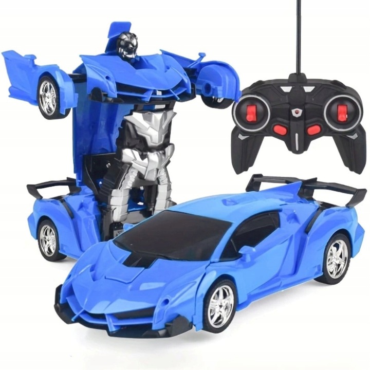 AUTO ROBOT ZDALNIE STEROWANY SAMOCHÓD RC AUOTBOT TRANSOFRMACJA 2W1 PREZENT