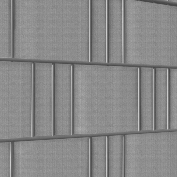 TAŚMA OGRODZENIOWA JASNOSZARA 19x35m OSŁONA NA OGRODZENIE PANELOWE PŁOT +UV