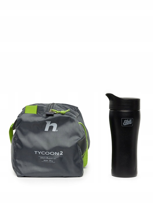 Namiot dwuosobowy Hannah Tycoon 2 - spring green/cloudy gray II