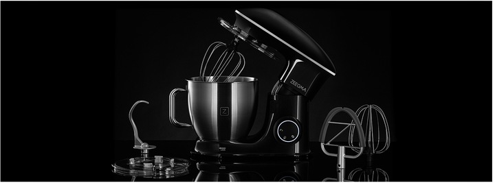 Robot kuchenny Zeegma Planeet Chef 2200 W 6,5l różne końcówki