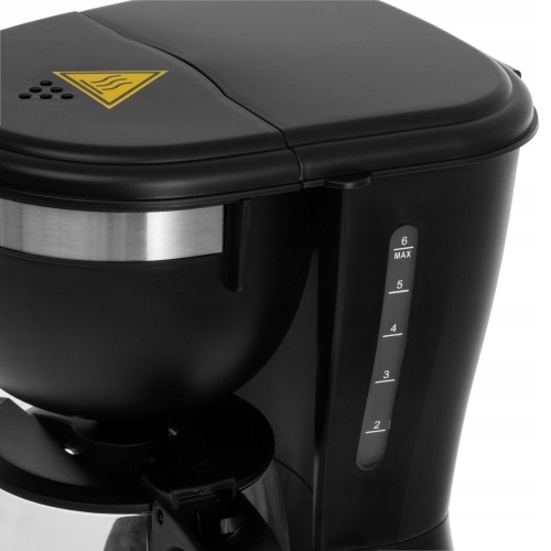 AD 4381 black Ekspres przelewowy 0,6l