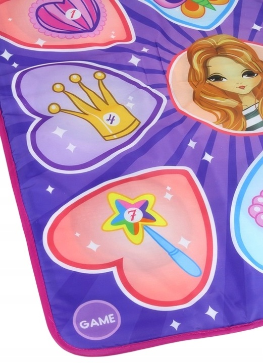 Mata do Tańczenia Muzyczna Gra Zręcznościowa Keyboard Taniec Muzyka