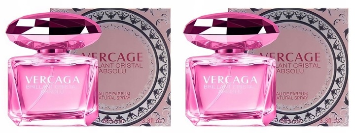 Vercage Brillant Bright Crystal Absolu 2x50ml EDP