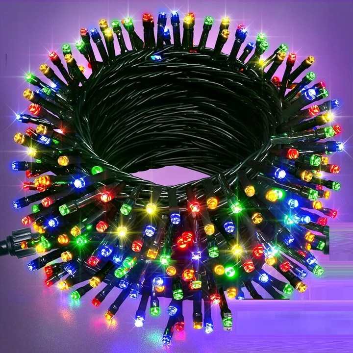 Lampki choinkowe LED LAMPKI wewnątrz 22 m 201 - 300 lampek