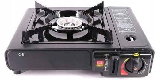 KUCHENKA TURYSTYCZNA GAZOWA Z PRZENOŚNĄ WALIZKĄ + 4x KARTUSZ Z GAZEM PIKNIK