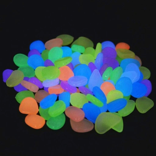 100X Kamyczki Świecące do akwarium