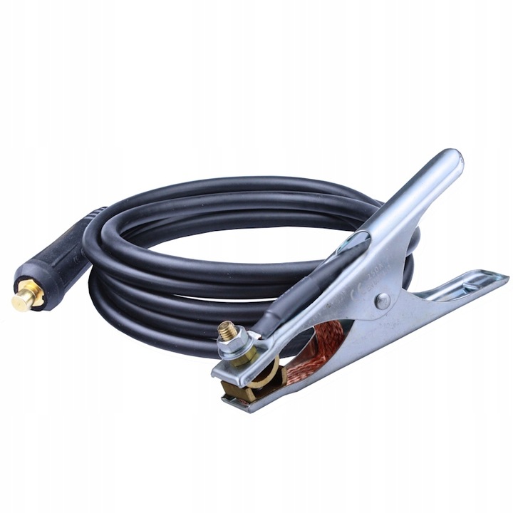 PROFESJONALNY PRZEWÓD SPAWALNICZY MASOWY DX25 25mm2 4m Z KLEMĄ ESAB