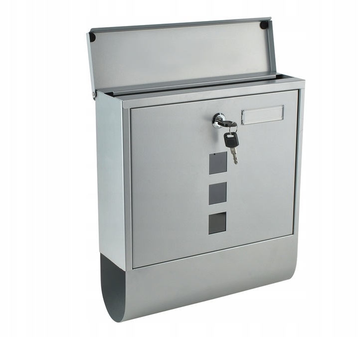 Skrzynka na Listy Pocztowa Gazety Pocztę Napis Duża Listowa A4 do Domu