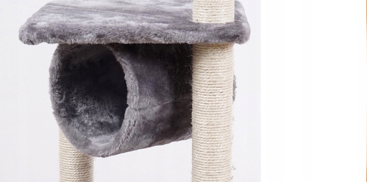 Drapak niski, legowisko, słupek do drapania, wieża Omna 61 - 100 cm