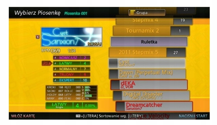 MATA MUZYCZNA PODWÓJNA TAŃCZENIA GRA TANECZNA DLA DZIECI WIFI 32BIT 4W1 TV