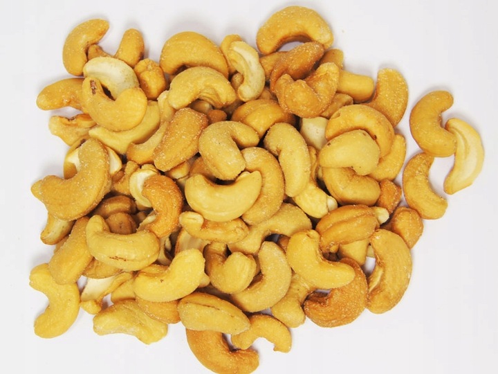 NERKOWCE CAŁE PRAŻONE SOLONE 1 KG ORZECHY NERKOWCA