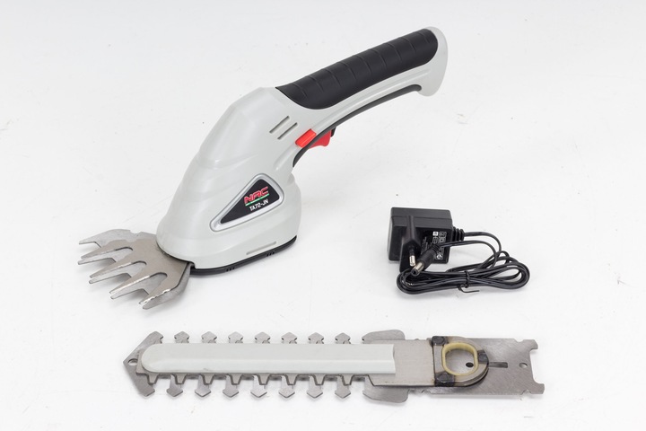 Nożyce elektryczne akumulatorowe NAC 10 cm 3,6 V, 2 wymienne końcówki