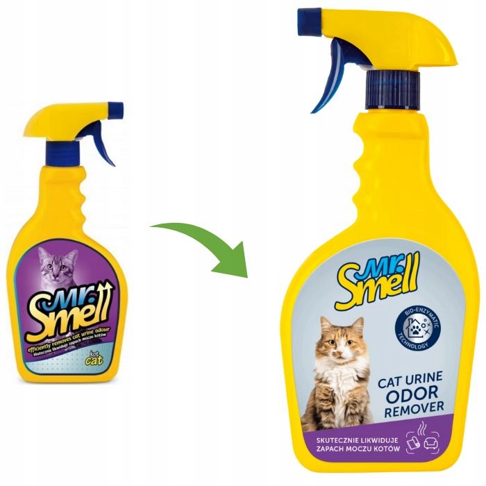 MR SMELL KOT Usuwa zapach moczu kota 500 ml