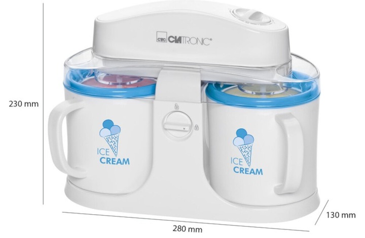 Urządzenie do lodów CLATRONIC c