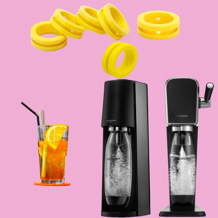 Uszczelka do SodaStream Quick Connect Terra Art 6 sztuk