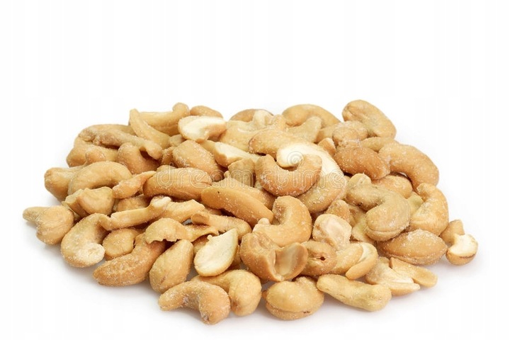 Orzechy nerkowca prażone solone połówki 1 kg