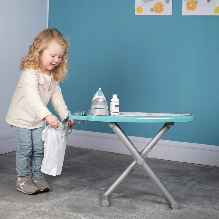 SMOBY Deska Do Prasowania Ze Stacją Parową Żelazko z PODSTAWKĄ