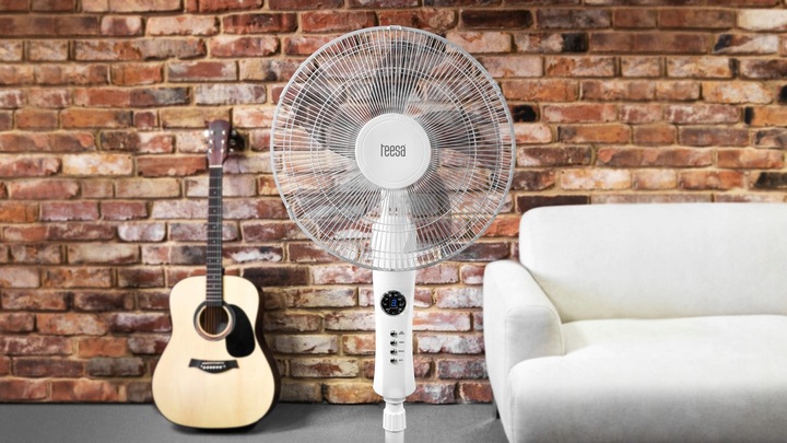 Wentylator podłogowy z Timerem, stojący TSA8021