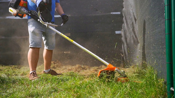 KOSA SPALINOWA KOSIARKA PODKASZARKA JOHN WYKASZARKA Z ZESTAWEM XXL