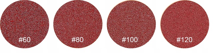 KRĄŻKI ŚCIERNE NA RZEP DO SZLIFIERKI OSCYLACYJNEJ MIMOŚRODOWEJ OTWORY 125MM