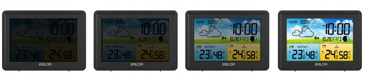 BEZPRZEWODOWA STACJA POGODY POGODOWA HIGROMETR