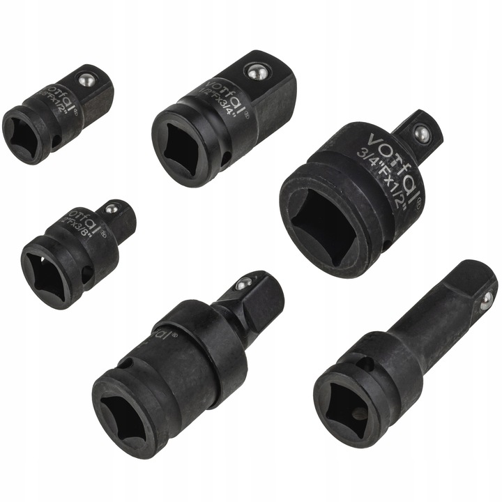 REDUKCJE ADAPTERY REDUKCYJNE UDAROWE NASADKI PRZEDŁUŻKA 1/2 3/8 3/4 CR-MO