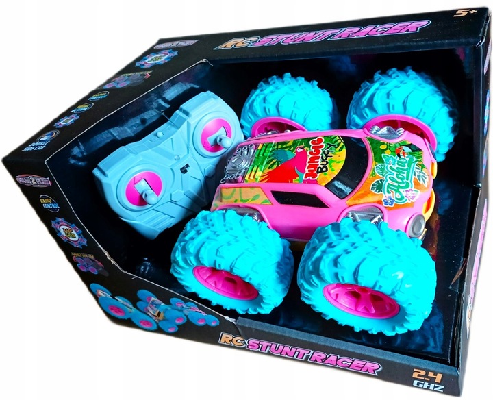 SAMOCHÓD ZDALNIE STEROWANY AUTO OBROTOWE 360 2,4Ghz DLA DZIECKA PREZENT