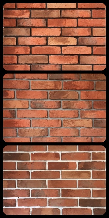 STARA CEGŁA Z GOTOWĄ FUGĄ CZERWONA LOFT PŁYTKI DEKORACYJNA NA ŚCIANĘ