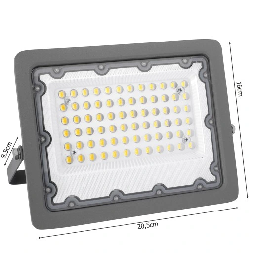 Halogen LED Statyw Stojak Budowlany Naświetlacz 2x50W /100W Przewód Mufa